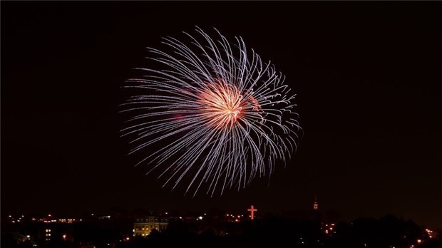 Modification à la circulation pour le spectacle de feux d’artifice