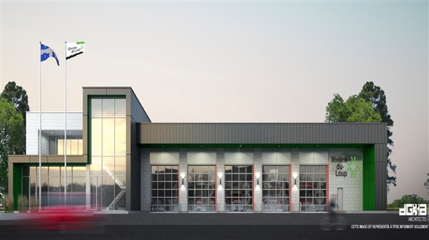 Trois offres de plus de 11 M$ pour la construction de la nouvelle caserne à Rivière-du-Loup