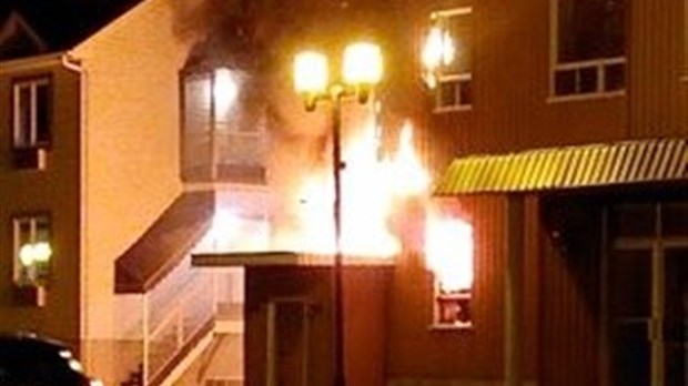 Incendie majeur à Témiscouata-sur-le-Lac