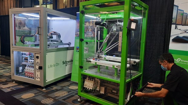 Salon de la robotique : des industries cherchent des solutions pour palier leur manque de main-d’œuvre