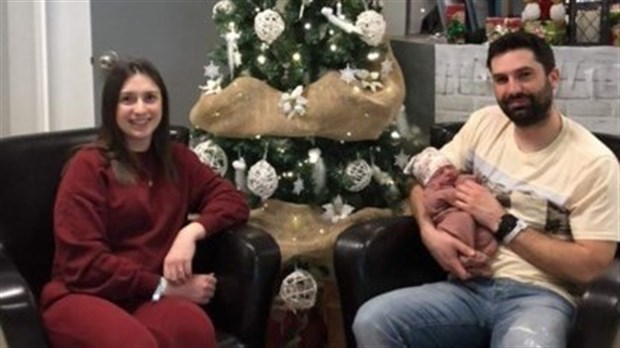 Jeanne, le premier bébé de l’année au Bas-Saint-Laurent 