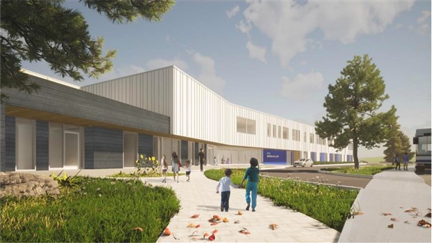 Nouvelle école primaire à Rivière-du-Loup : aires collaboratives et espaces verts au rendez-vous