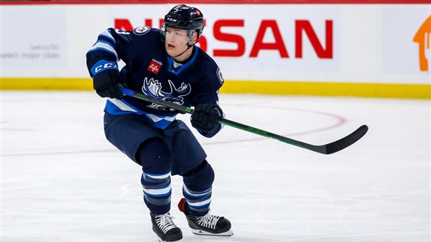 Un 1er match avec le Moose pour Tristan Pomerleau 