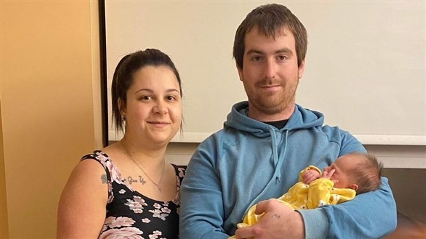 Jasmine, le premier bébé de l’année à l’Hôpital de Notre-Dame-du-Lac