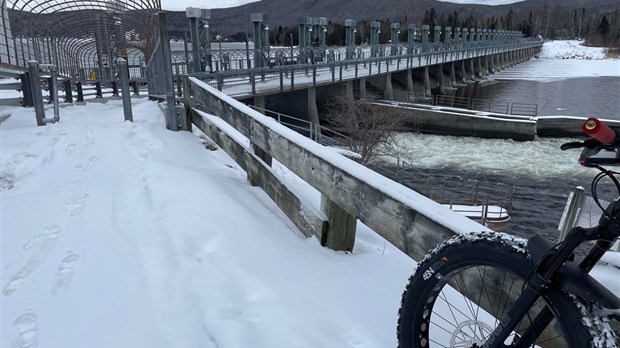 Du FatBike au Club de ski de fond et raquette Pleins Poumons de Dégelis 