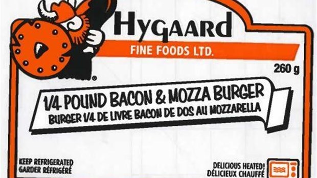 Rappel de certains sandwichs de marque Quality fast foods