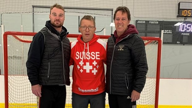 De la belle visite pour le programme sportif de ballon sur glace
