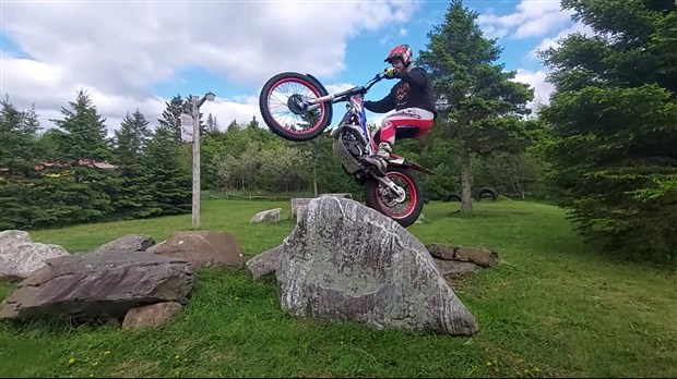 Moto trial : Michel Fortin-Bélanger récupère le titre québécois 