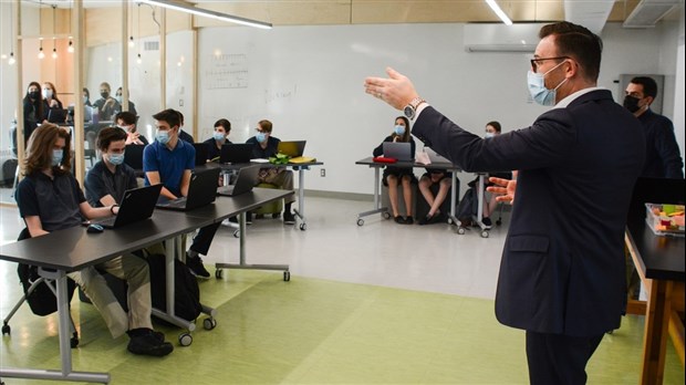 Des élèves impliqués dans le développement des projets du Collège Notre-Dame