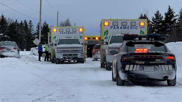 Accident à Saint-Alexandre-de-Kamouraska 