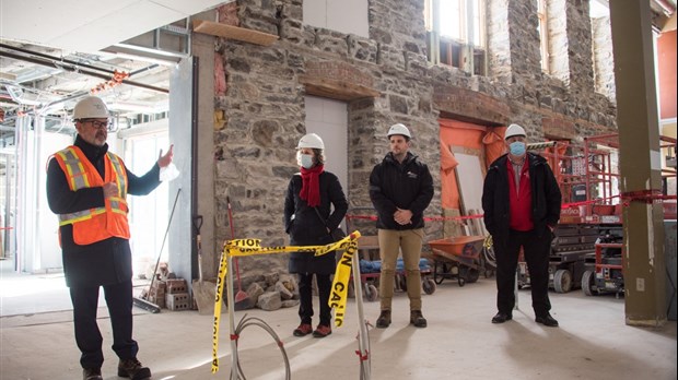 Incursion au chantier de la bibliothèque Françoise-Bédard de Rivière-du-Loup