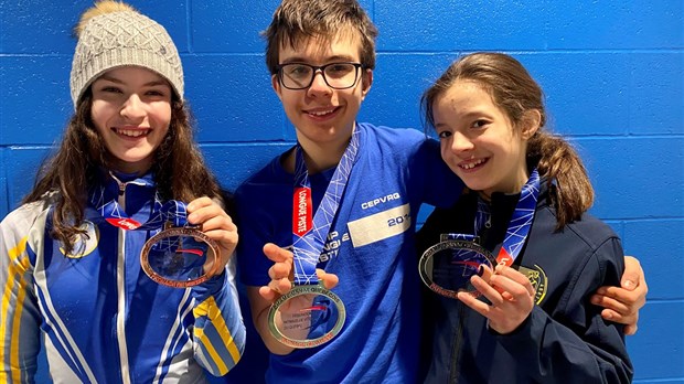 Longue piste : 3 podiums pour les Loupiots au Championnat provincial 