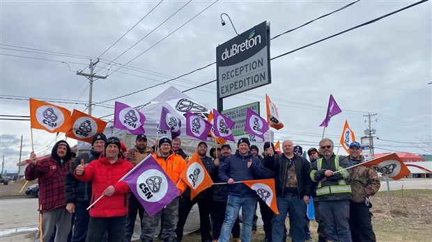 Vingt-trois employés de l’expédition de duBreton en grève pour une durée illimitée