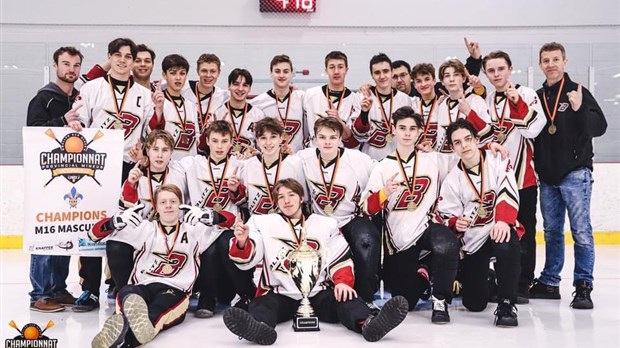Ballon sur glace : 7 médailles d’or pour le Témiscouata au Championnat provincial