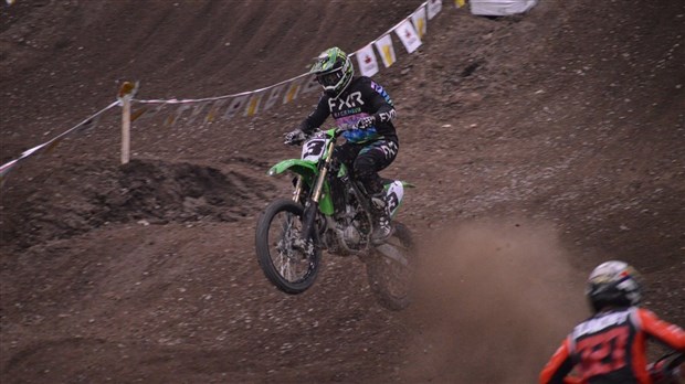 Une deuxième place pour Karl Normand à la 40e édition du motocross intérieur de Rivière-du-Loup