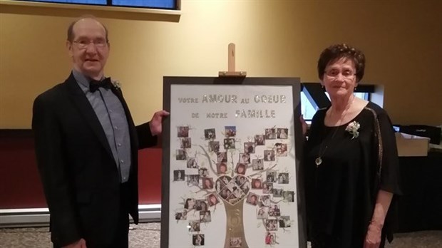 Un 60e anniversaire de mariage 