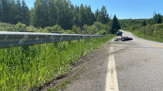 Un motocycliste victime d’une embardée à Saint-Paul-de-la-Croix 