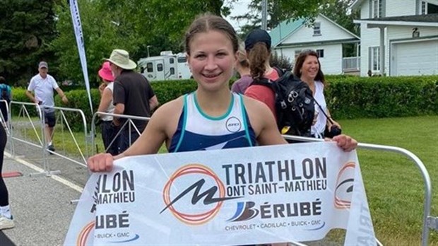 Les athlètes régionaux à l’honneur au Triathlon du Mont-Saint-Mathieu 