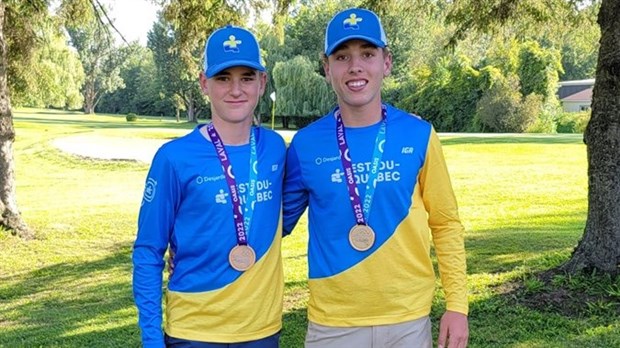 Les golfeurs de l'Est-du-Québec décrochent le bronze