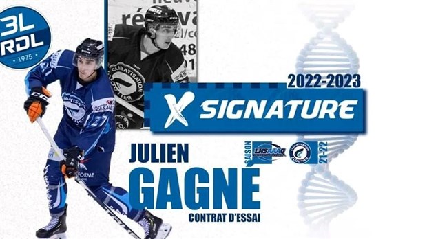 Un contrat d’essai pour Julien Gagné chez les 3L