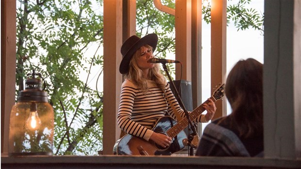 Un «moment magique» pour Mara Tremblay sur l’ile aux Lièvres