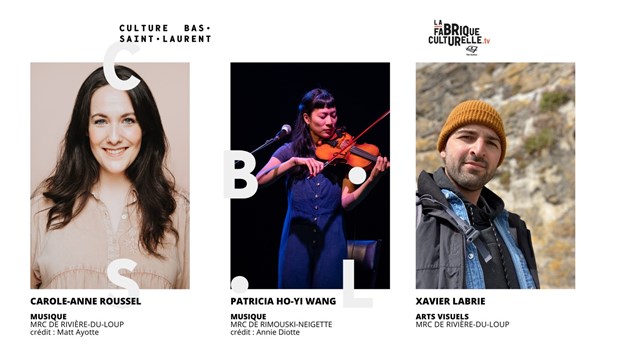 Deux artistes louperivois finalistes du Prix à la relève artistique du Bas-Saint-Laurent