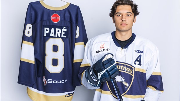 Anthony Paré, étoile défensive de la dernière semaine 