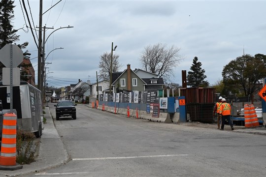 Entrave majeure de la rue Saint-Louis à Rivière-du-Loup