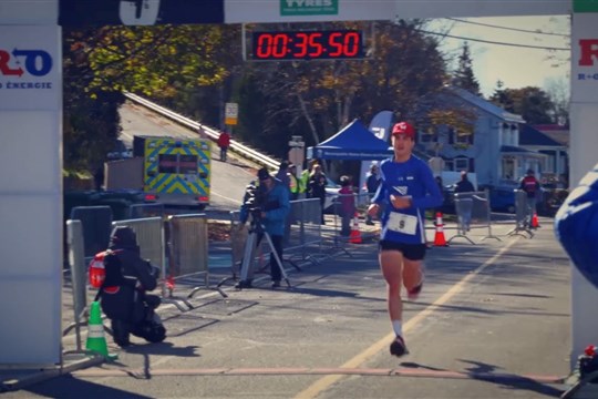 Louis April brille à la Course du Portageur 