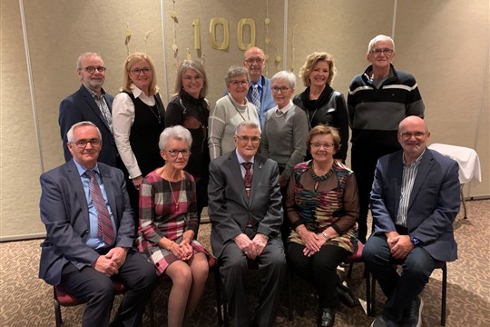 Hervé Goulet célèbre son 100e anniversaire
