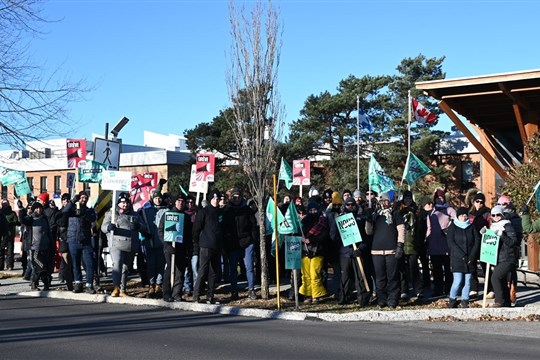 Front commun : début de trois jours de grève