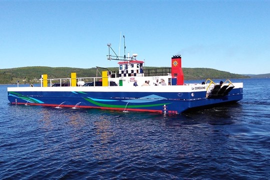 Québec accorde une aide financière de plus de 87 500 $ à la Traverse du lac Témiscouata