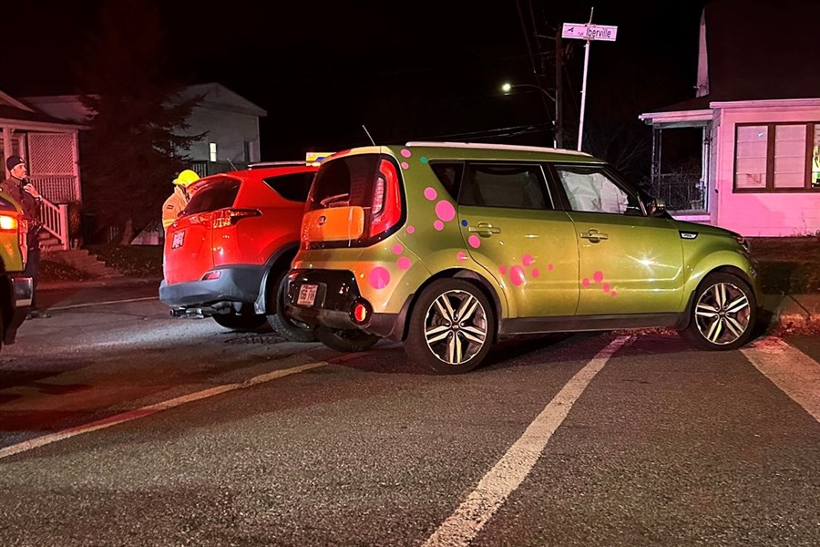 Collision à Rivière-du-Loup
