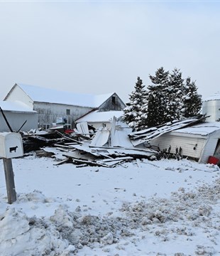 Un incendie ravage une maison à Pohénégamook