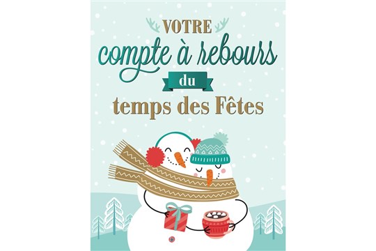 Votre compte à rebours du temps des Fêtes
