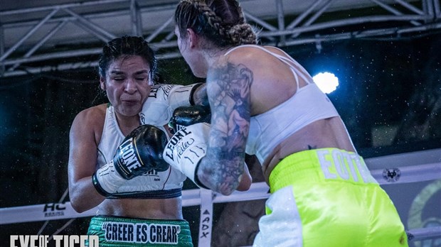 Combat revanche pour Leïla Beaudoin à Québec en janvier 