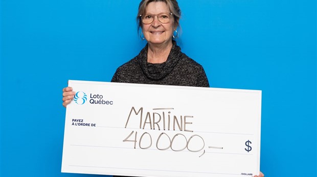 Un lot de 40 000 $ remporté à Rivière-Bleue