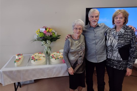 Marie-Jeanne Côté célèbre son 100e anniversaire 
