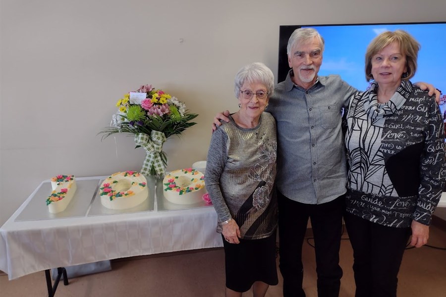 Marie-Jeanne Côté célèbre son 100e anniversaire 