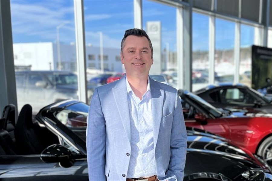 Jérôme Michaud directeur général de Dubé Mazda