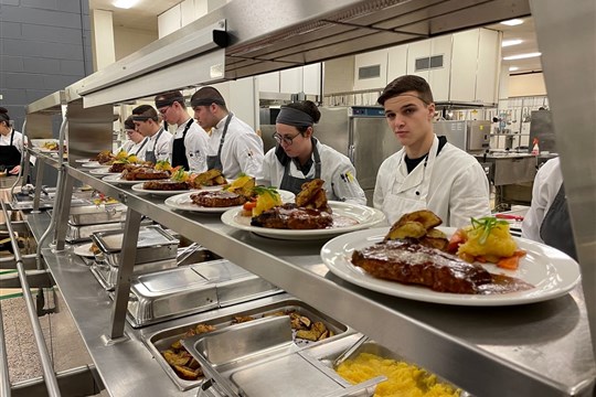 Un repas communautaire hors du commun 