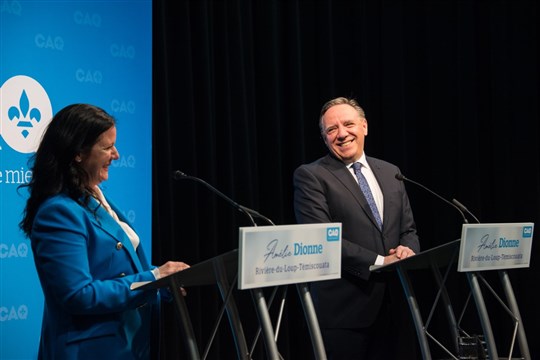 François Legault de passage à Rivière-du-Loup