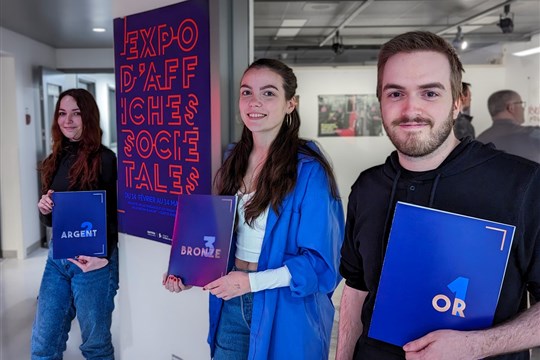 Affiches sociétales: prix Coups de coeur du public