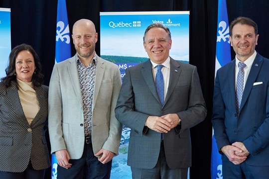Notre-Dame-du-Portage obtient 9,4 M $ pour protéger ses rives