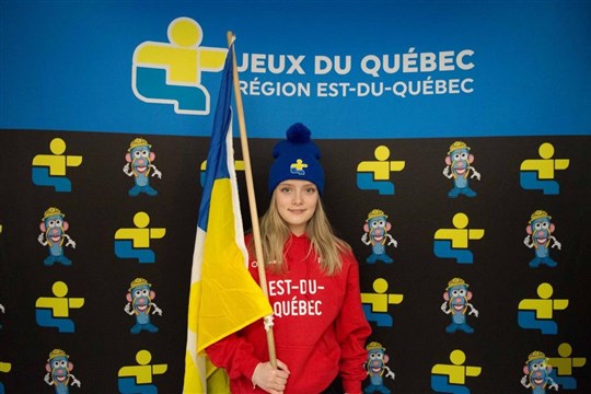 Logane Boulay, porte-drapeau de l’Est-du-Québec