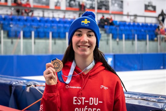 Une médaille de bronze pour Clara Boudreau-Alexandre 