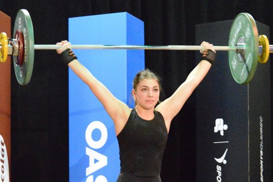 Un doublé en haltérophilie pour Julie-Anne Bouchard