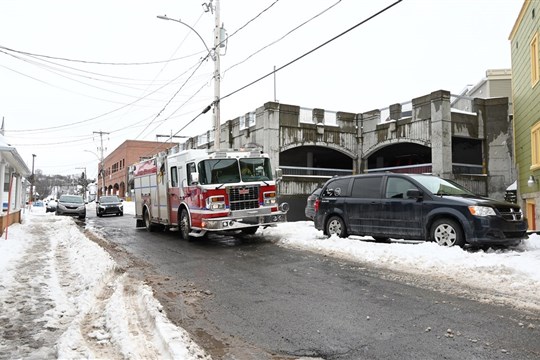 Intervention incendie au Complexe Le Rivière-du-Loup