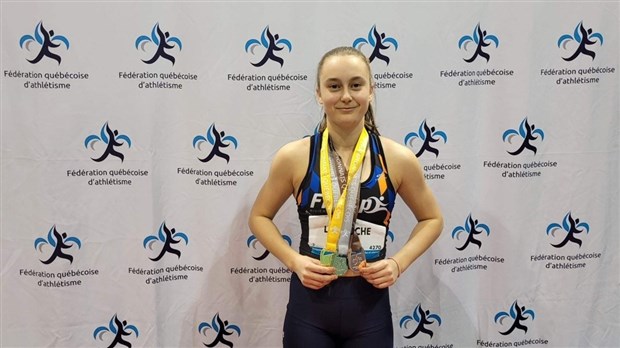 Anabelle Larouche se décore de médailles aux championnats provinciaux