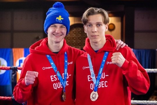 PHOTOS| L’or et le bronze en boxe pour l’Est-du-Québec